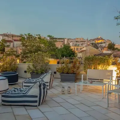 Entire Building in the Heart of Athens Sleeps 15 with Private Rooftop Terrace