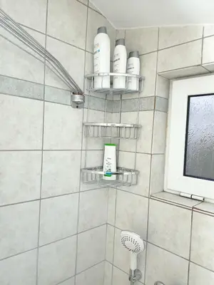 a bathroom with a shower with a shower at Myilios by Ilios Company in Athens