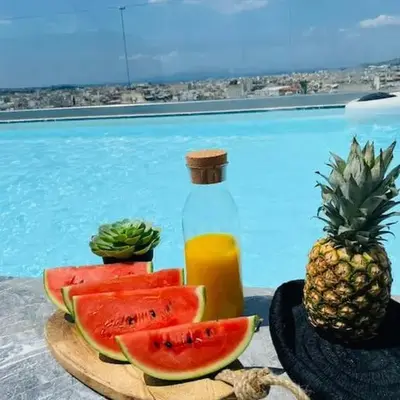 New 2BD aprt with Shared Rooftop Pool D3