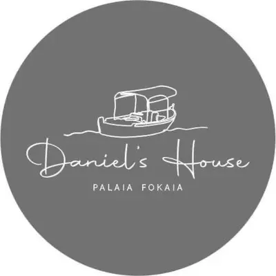 a logo for a pandaris house in palaia tortola at Daniel's House - Palaia Fokaia in Palaiá Fókaia