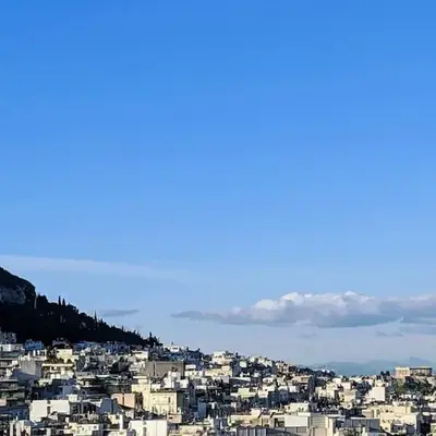Rooftop Studio with Acropolis & Sea view