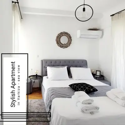 Varkiza Sea View Apartment - Free Parking