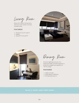 a collage of two pictures of a living room and a bedroom at Only2Suites in Athens