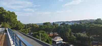 a view of the water from the roof of a building at Best view in the Bay! in Athens