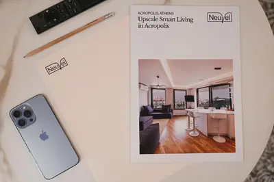 an image of an apple iphone hanging on a wall at Cocoon Athenian Riviera by Neuvel in Athens