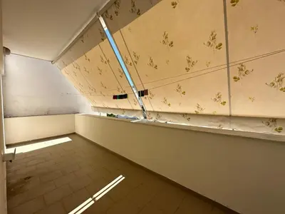 a room with a kitchen with a counter top at Redamancy -- PERI009 in Athens