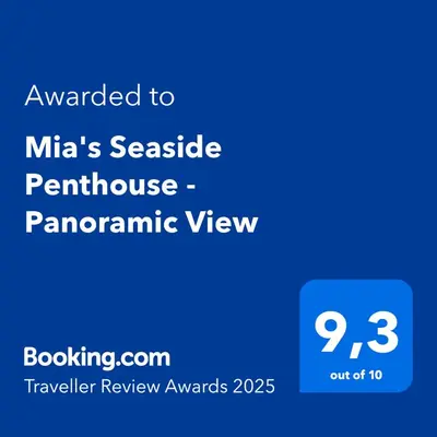 a screenshot of the mta s senateerate parametric view at Mia's Seaside Penthouse - Panoramic View in Piraeus
