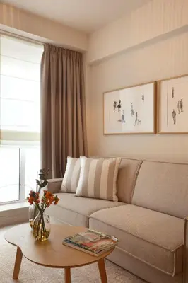 a living room with a couch and a coffee table at Central Luxury Apartment Love in Athens