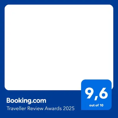 a screenshot of the travel review awards screen at Lovely Apartment in Athens