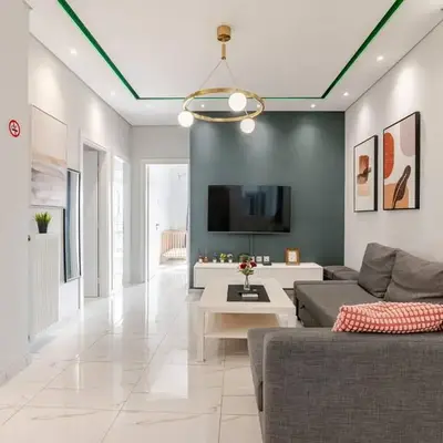 Warm and modern brand new apartment