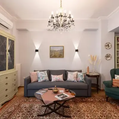 Vintage 1BR in Exarchia Timeless