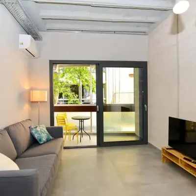 Athens industrial design apt 5 min from Metro