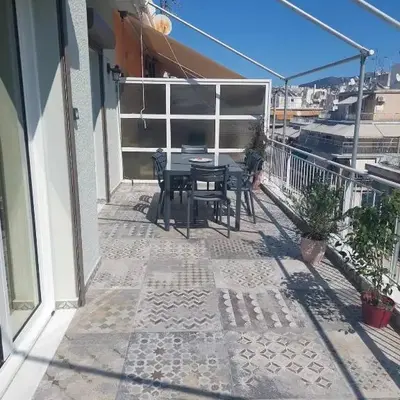 The sunny terrace of Athens