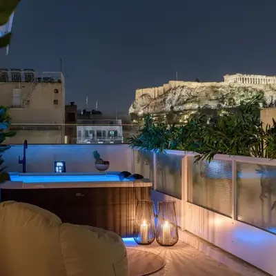 Acropolis View Plunge Pool Loft