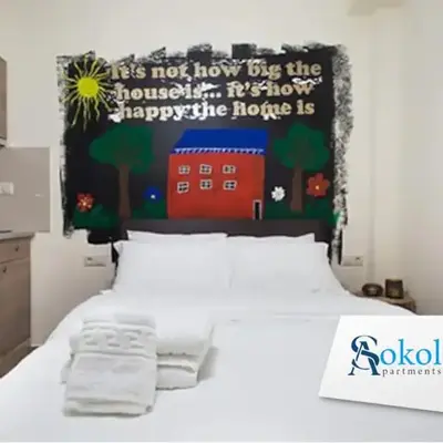 A comfortable small studio nearby Acropolis 203