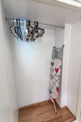 a room with a wall with a snowboard in it at Flower in Athens