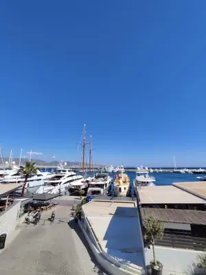 a bunch of boats docked in a marina at D-Marin Zea Marina 2 Bedroom in Piraeus