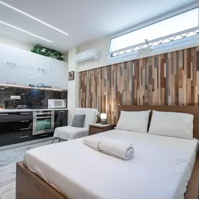 Cozy Studio at Vyronas for 2 pers by MPS