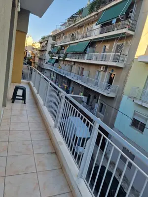 a balcony of an apartment building with balconies at RolandApartaments in Athens