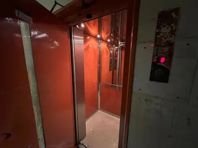 a walk in shower with a glass door in a room at Stylish City Studio 8' From 3 Metro Lines 4th Floor in Athens