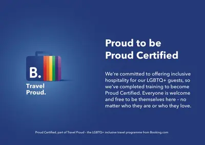 a poster for a travel product with the words proud to be proud certified at TINY STUDIOS Under the Akropolis -1- in Athens