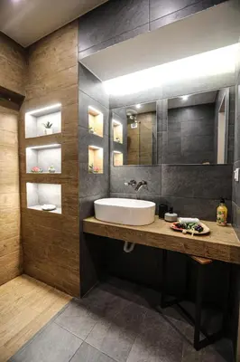 a bathroom with a sink and a mirror at NEW COSY HOME KYPSELI ATHENS heart! in Athens