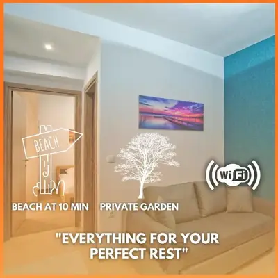 Marine Cocoon & Terrace Modern Apt