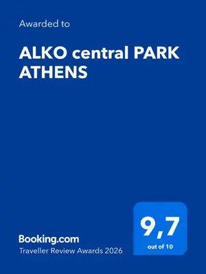 a screenshot of the alico central park athens website at ALΚO central PARK ATHENS in Athens