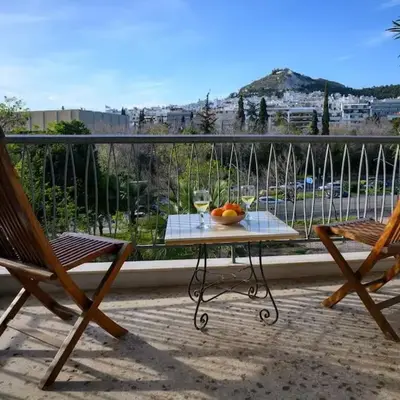 Athenian Artistic Apt Lycabettus View