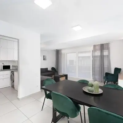 Minimalist 2-Bedroom Apartment with Balcony in the Heart of Athens