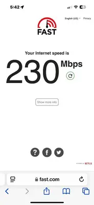 a screenshot of the fast speed app with the text fast your internet speed is at Loft Athens 2 - 55m2 in Athens