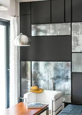 a living room with a white couch and a table at Stylish 2bed home in Syntagma area in Athens