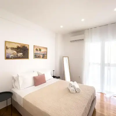 Eclectic Moonstone apartment in Athens