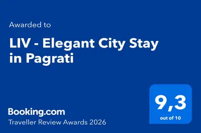 a screenshot of the lv element city stay in pagart at LIV - Elegant City Stay in Pagrati in Athens
