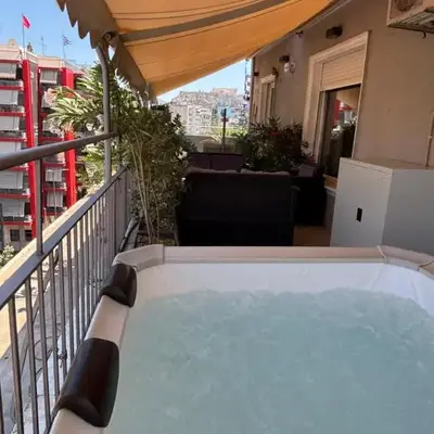 Jacuzzi Patio & Acropolis view 2-BD Retreat