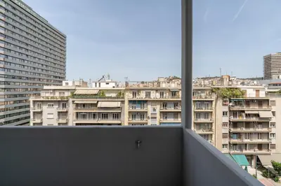 a view of a city from a building at Kifisias View Apartment 2 in Athens