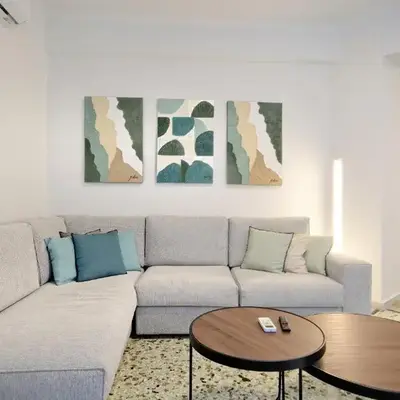 Modern Corner Apartment in Central Athens