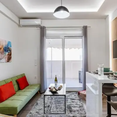 Bright Apartment in Athens City Center 2 Bedrooms with Terrace