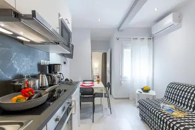 a kitchen with a sink and a counter top at Athens Central-Opulent and Luxurious Suites-Balcony & Views Acropolis Hills in Athens