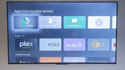 a television screen with a bunch of apps on it at Central Luxurious Athens Suites- walk to Acropolis - by Good Life suites in Athens