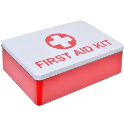 a first aid box with the text first aid at Classic Residence B2 apt - 6ppl in Athens