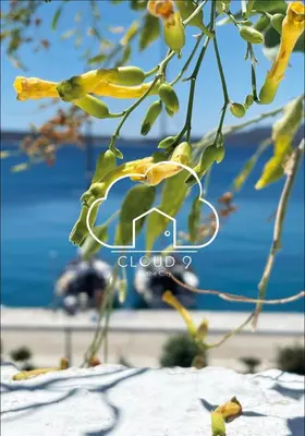 a close up of a plant with yellow flowers at A27 High-Standing One-Bedroom Apartment in Athens