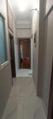 a hallway of a house with a room with a hallway at Michali's Sepolia Agios Meletis Apartment in Athens