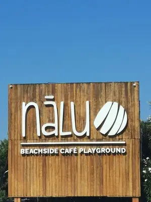 a sign for a baseballatable gate play ground at Andy's sweet house in Athens