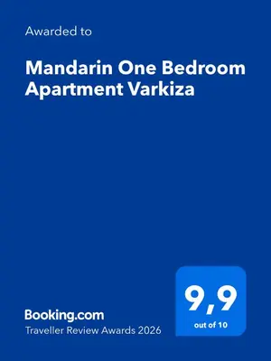 a screenshot of the marathi one bathroom appointment variable at Mandarin One Bedroom Apartment Varkiza in Vari