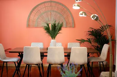a dining room with a table and chairs at Acropolis Rooftop Ermou in Athens