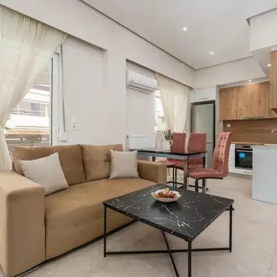 Modern Apartment Nearby Acropolis & Metro