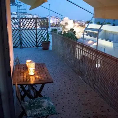 Downtown Cozy penthouse For balcony lovers