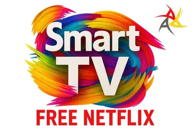 a colorful heart with the words smart tv free netflix at Triple A - Psiri Urban Spark Studios at Theatrou Square V Free Parking! in Athens