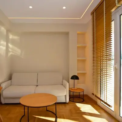 Athens centre top floor stylish 2 min walk metro